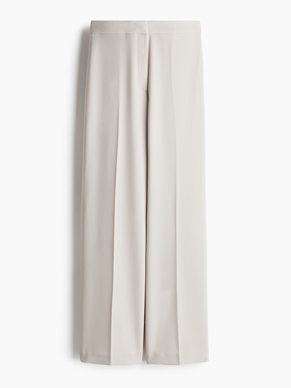 NWT H&M Wide-Leg Cream Dress Trousers